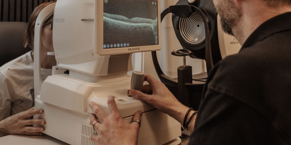 Sehanalyse durch den Optometristen in Frankfurt