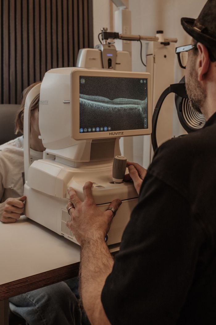 Sehanalyse durch den Optometristen in Frankfurt