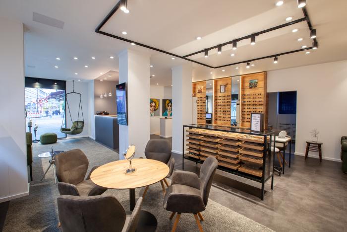 Foto vom fertig renovierten Laden